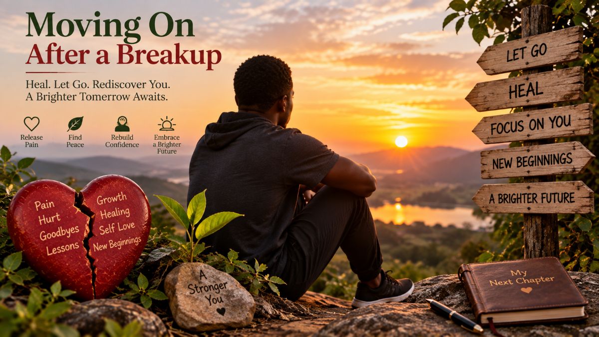 Woman reflecting on a breakup while watching the sunset